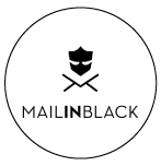 Mail in black